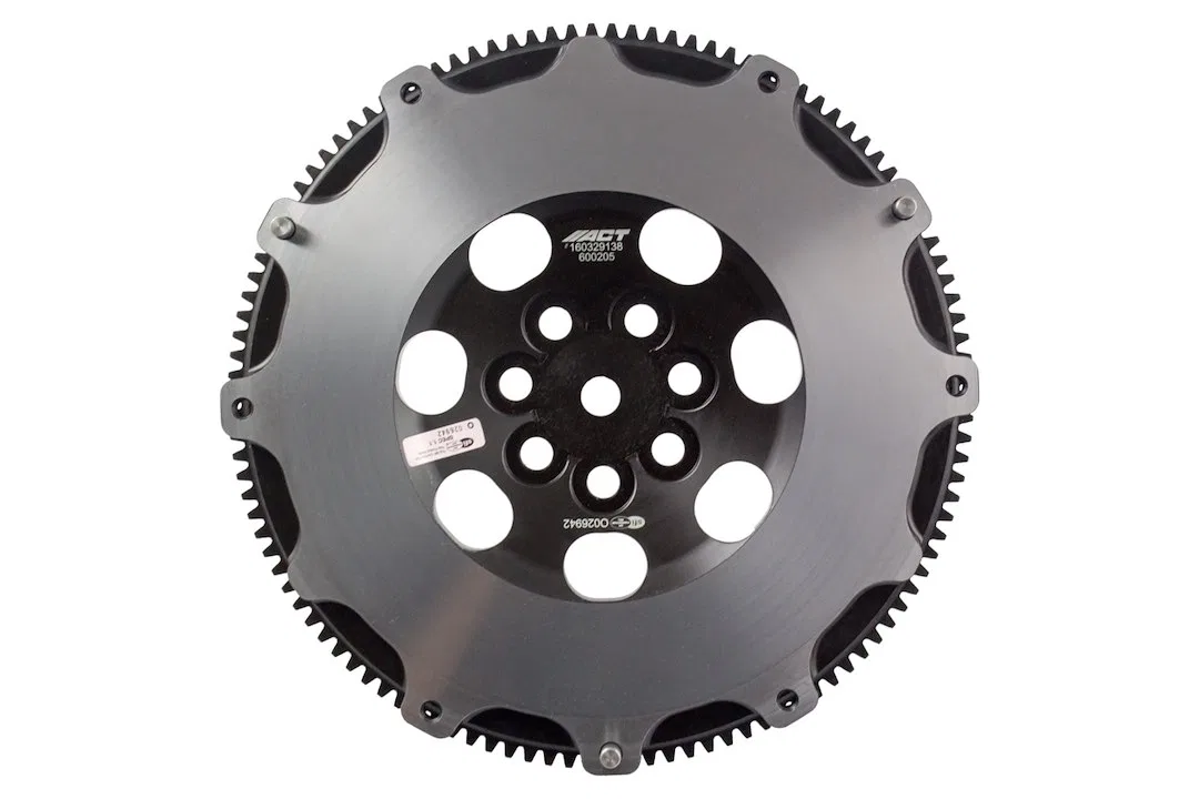 600205 – ACT Clutch Flywheel, One Piece Rear Main Seal Diaphragm 114 Tooth Internal Balance Chromoly Steel 9.4 Inch F...